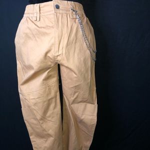 Tan Cargo Pants, Forever 21, Medium.